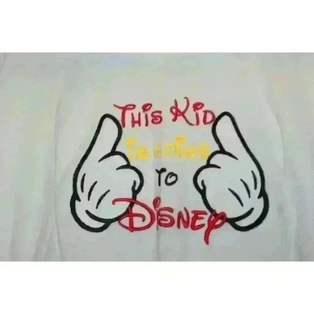 This Kid Is Going to Disney World with Mickey  T Shirt child’s Medium